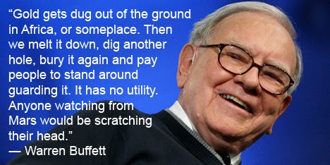 Buffett on gold